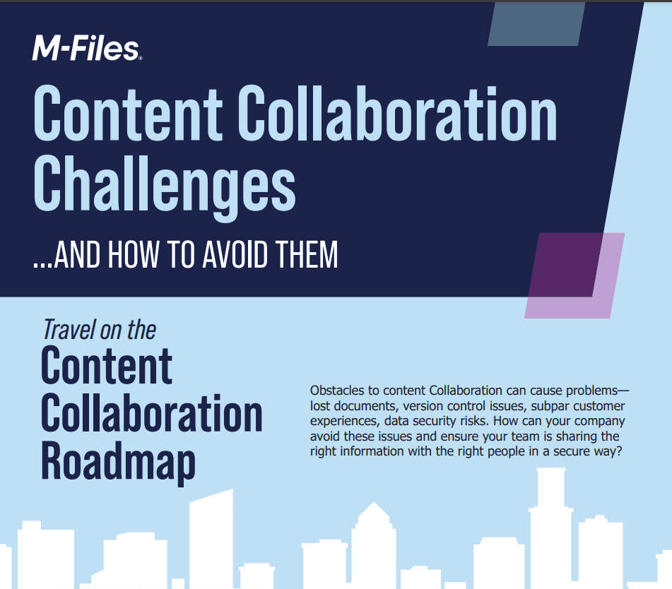 partial cover of infographic about Collaboration Challenges